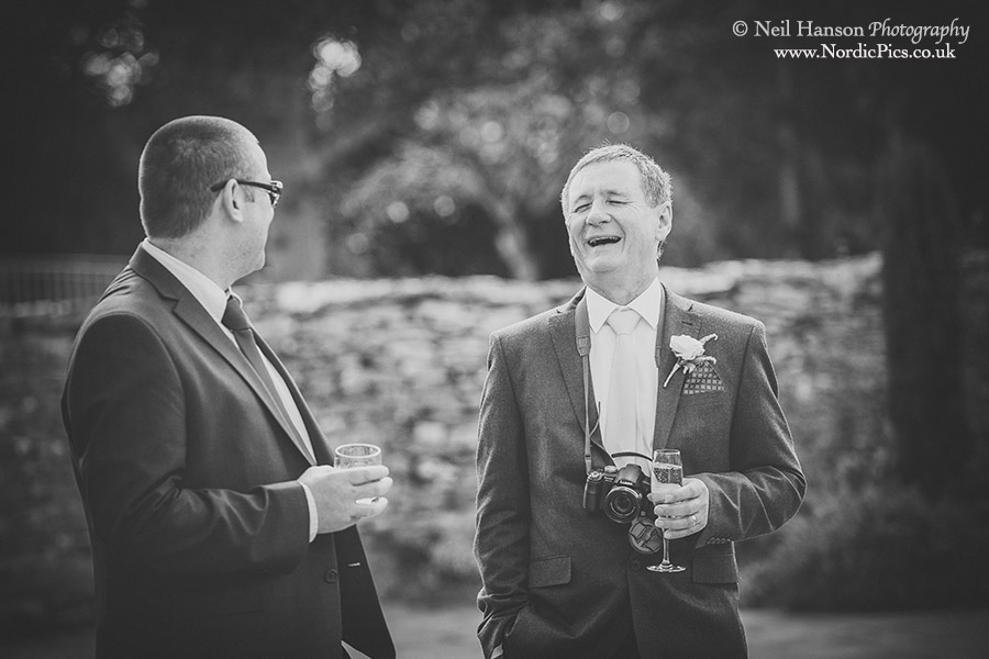 Wedding Guests laughter