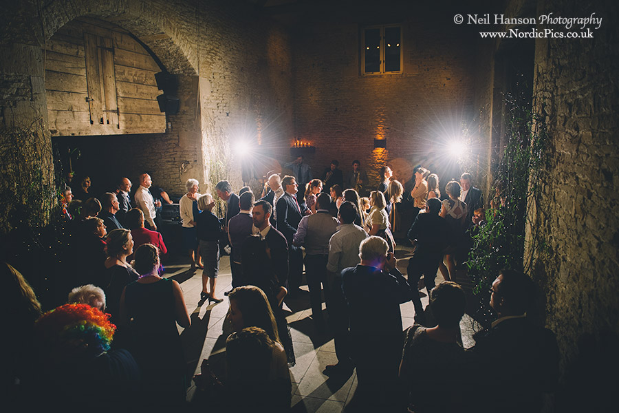 Evening at a Stone Barn Wedding in Gloucestershire