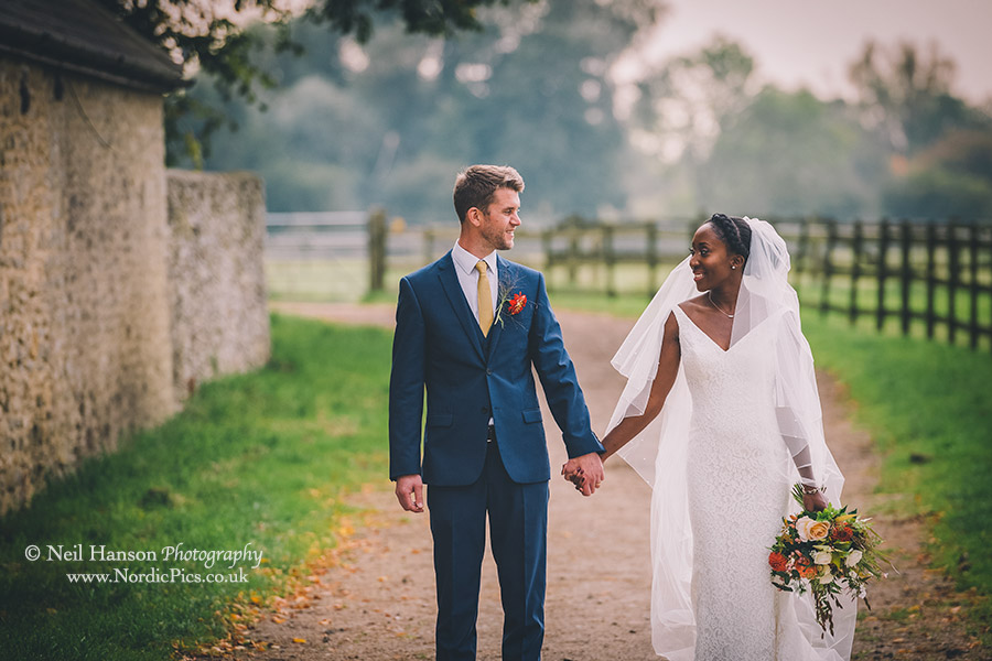 Natural relaxed Bride and Groom portraits by Neil Hanson Photography