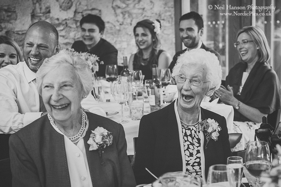 Hilarious reactions from the wedding guests