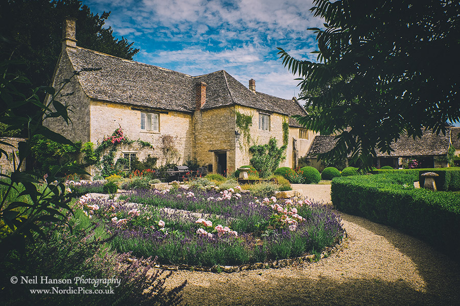 The main house at Caswell an exclusive Cotswold Wedding venue