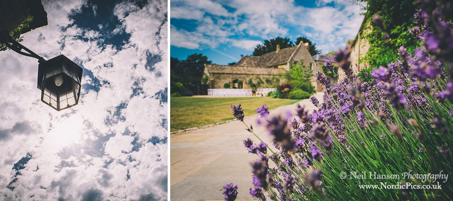 Caswell House Wedding venue gardens in the summer