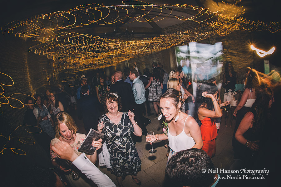 Guests enjoying the evening dancing on a same sex wedding day at Caswell House