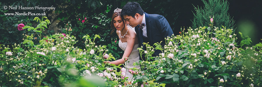 Creative Chinese pre-wedding portraits in Oxford