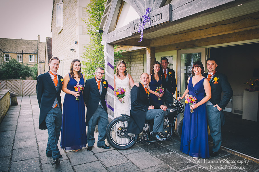 The Wedding Party at Hyde Barn