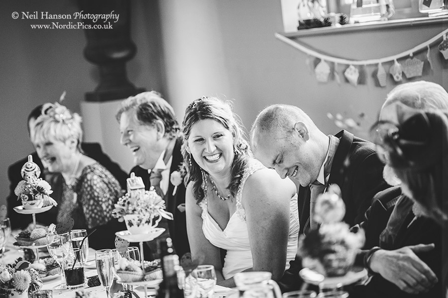 Laughter on the top table