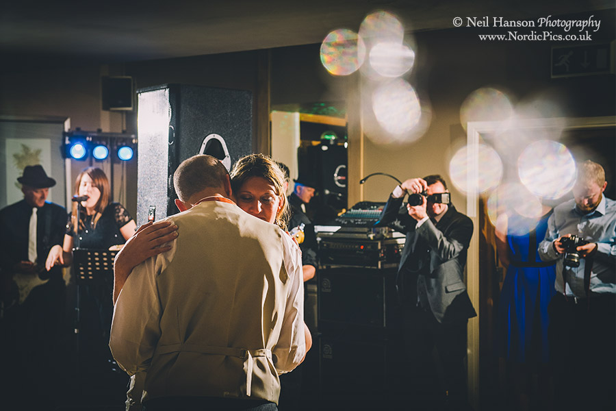 Bride and Grooms first dance at Hyde Barn