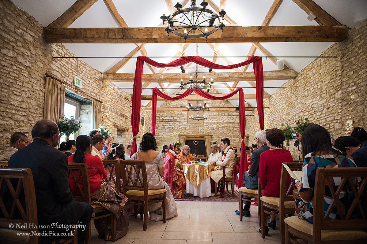 Indian Wedding Ceremony at Caswell House