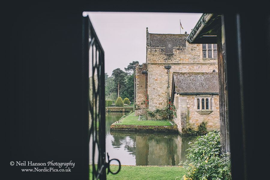 Window view at Hever Castle in Kent