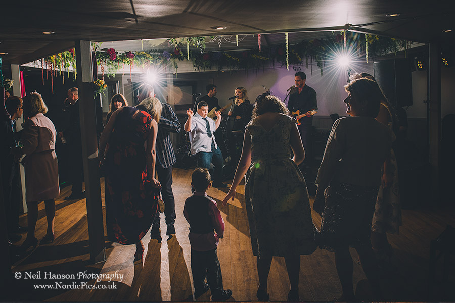 Dance floor at Hever Castle Wedding