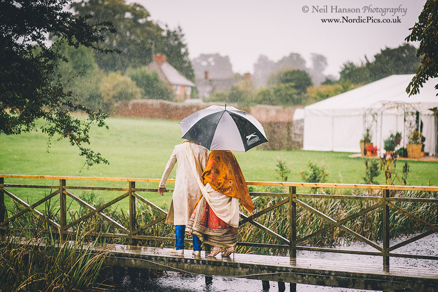 Wet Wedding at Ardington House