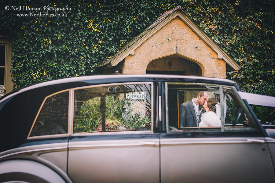 Winter Wedding photography at Caswell House by Neil Hanson