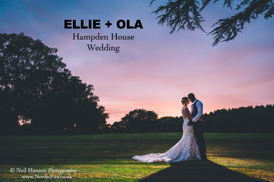 Ellie & Ola Hampden House Wedding Day