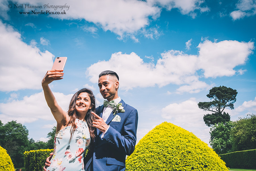 Wedding Guests selfies