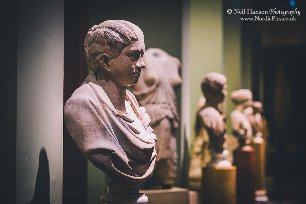 Greek & Roman statues at the Ashmolean Museum Wedding Venue