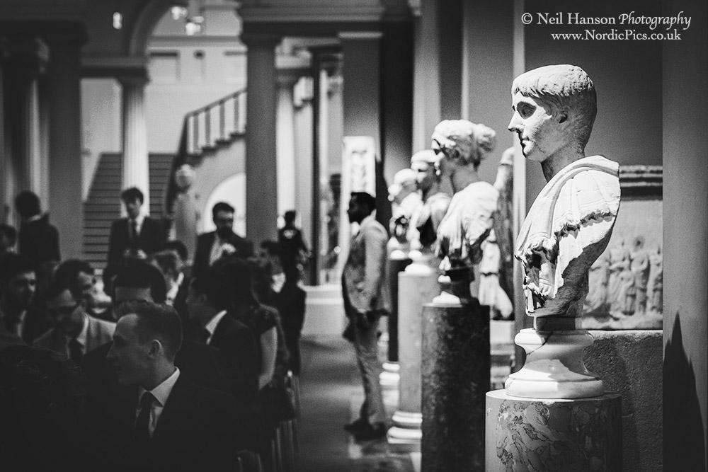 Wedding ceremony at the Ashmolean museum