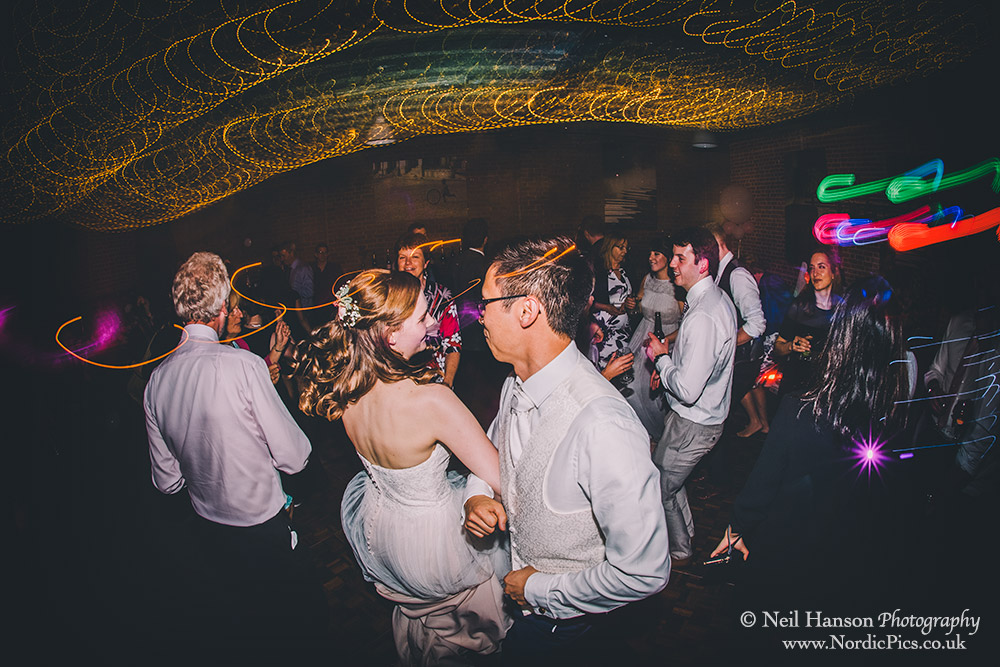 Creative wedding dancing documentary photography by neil hanson