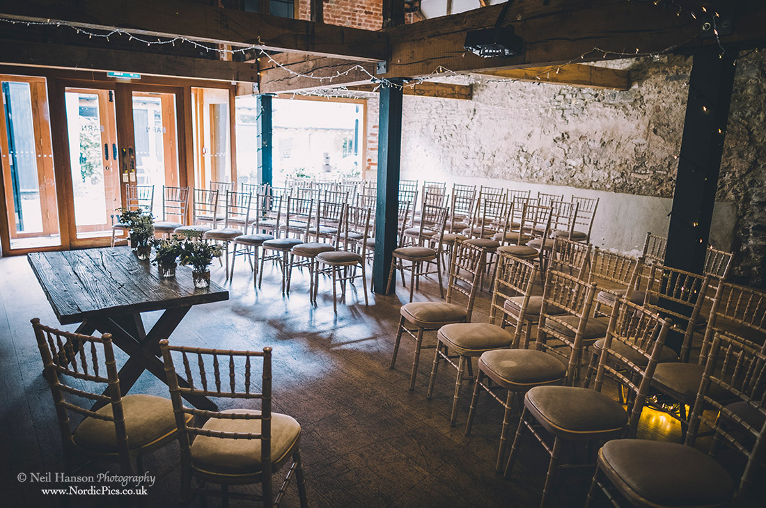 Wedding Barn at the Crown and Thistle Abingdon