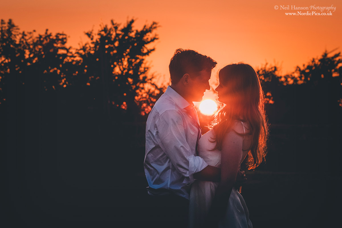 Wedding day Sunset by Neil Hanson Photography