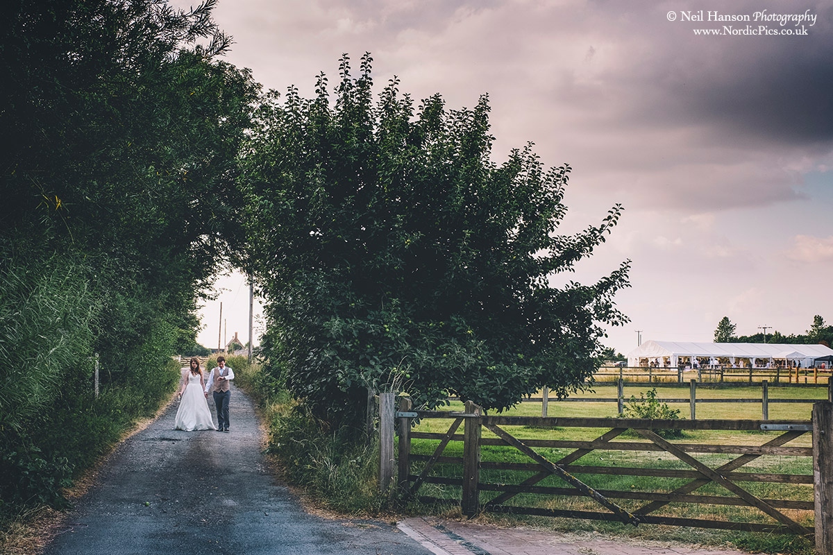 Marquee farm wedding near Swindon