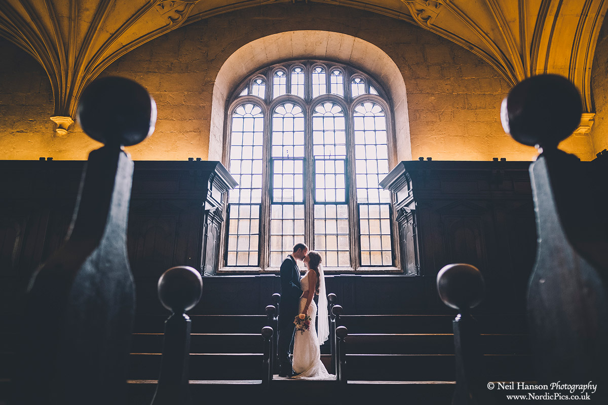The Bodleian Libraries in Oxford Wedding Photography by Neil Hanson