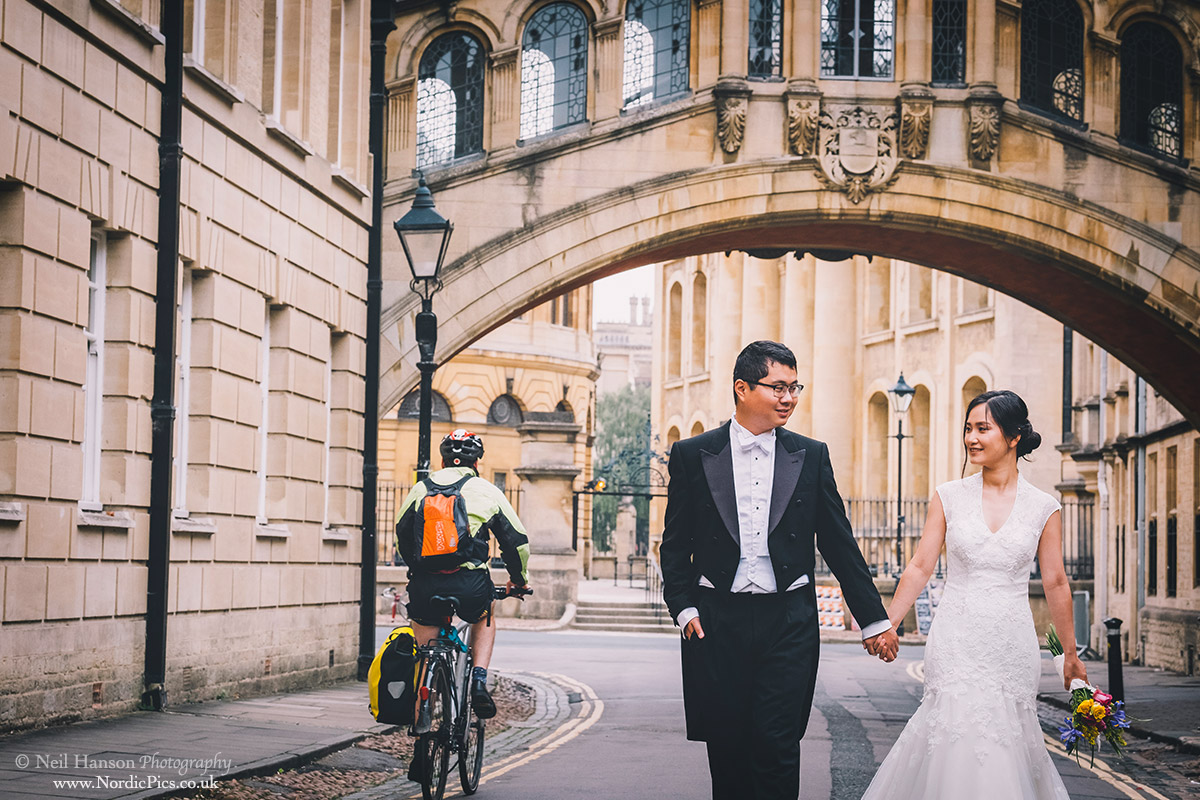 Oxford Bridge of Sighs Asian pre-wedding