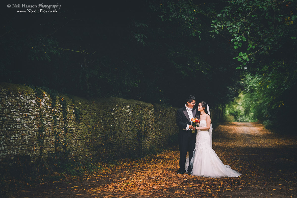 Autumnal Cotswolds asian pre-wedding