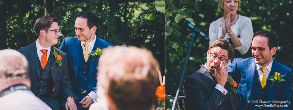 Gay wedding at The Old Swan and Minster Mill