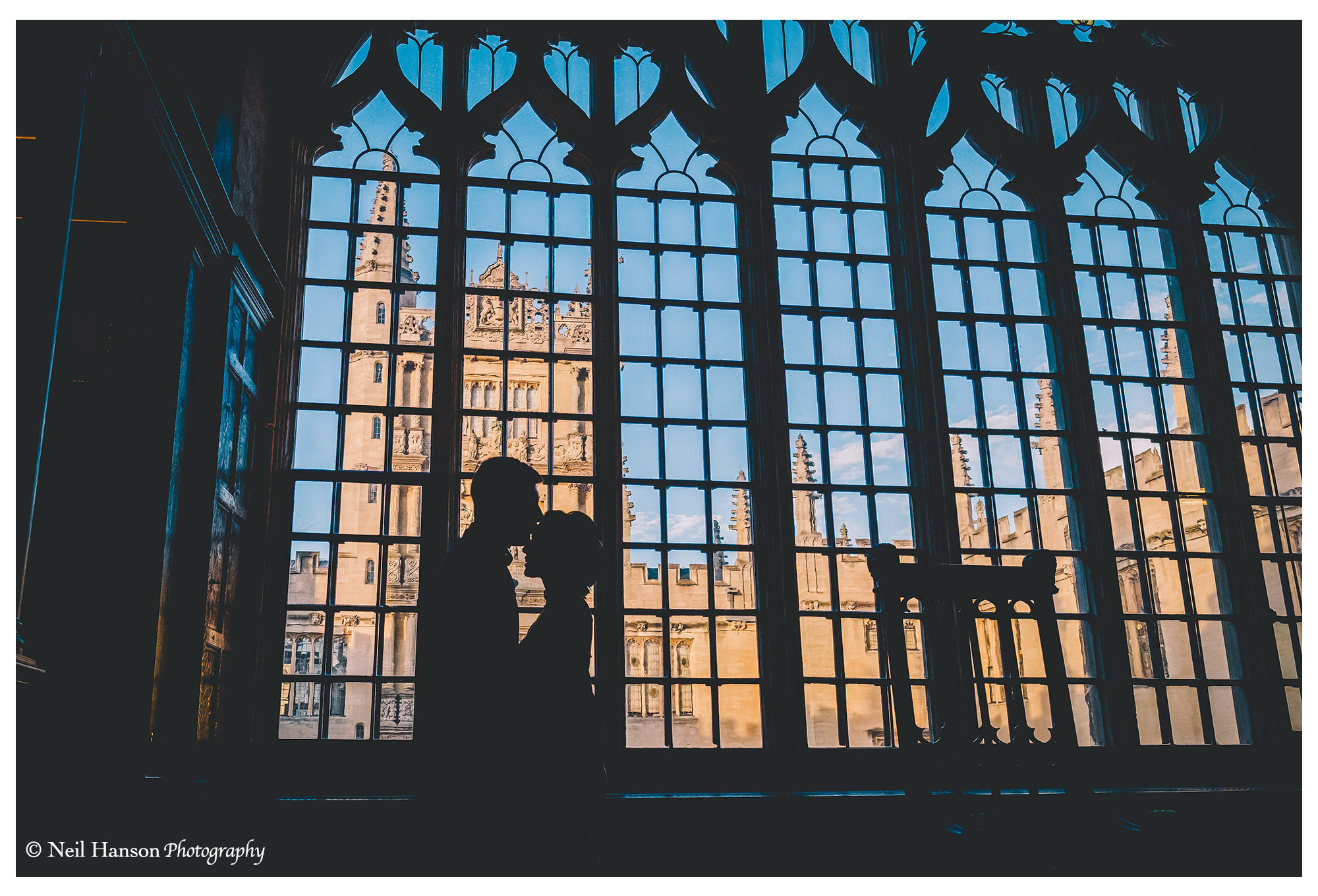 Wedding photography at the Bodleian Library in Oxford