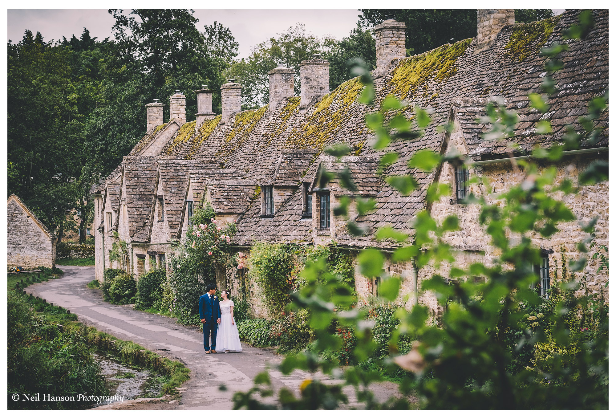 Asian Pre-Wedding in the Cotswold village of Bibury
