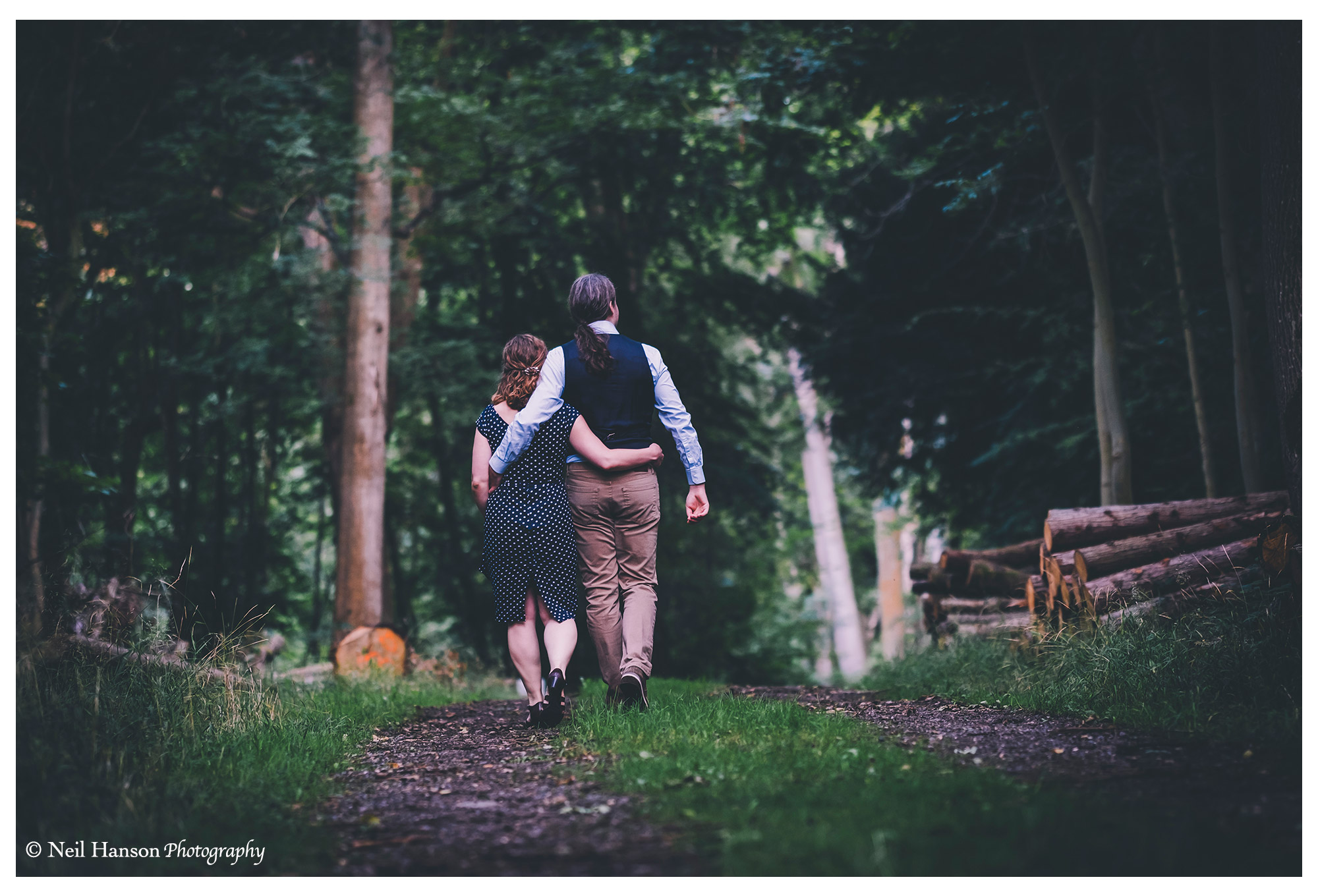 Pre-Wedding walks in the woods
